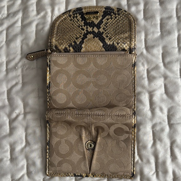 Coach Madison Python Wallet - Picture 12 of 16